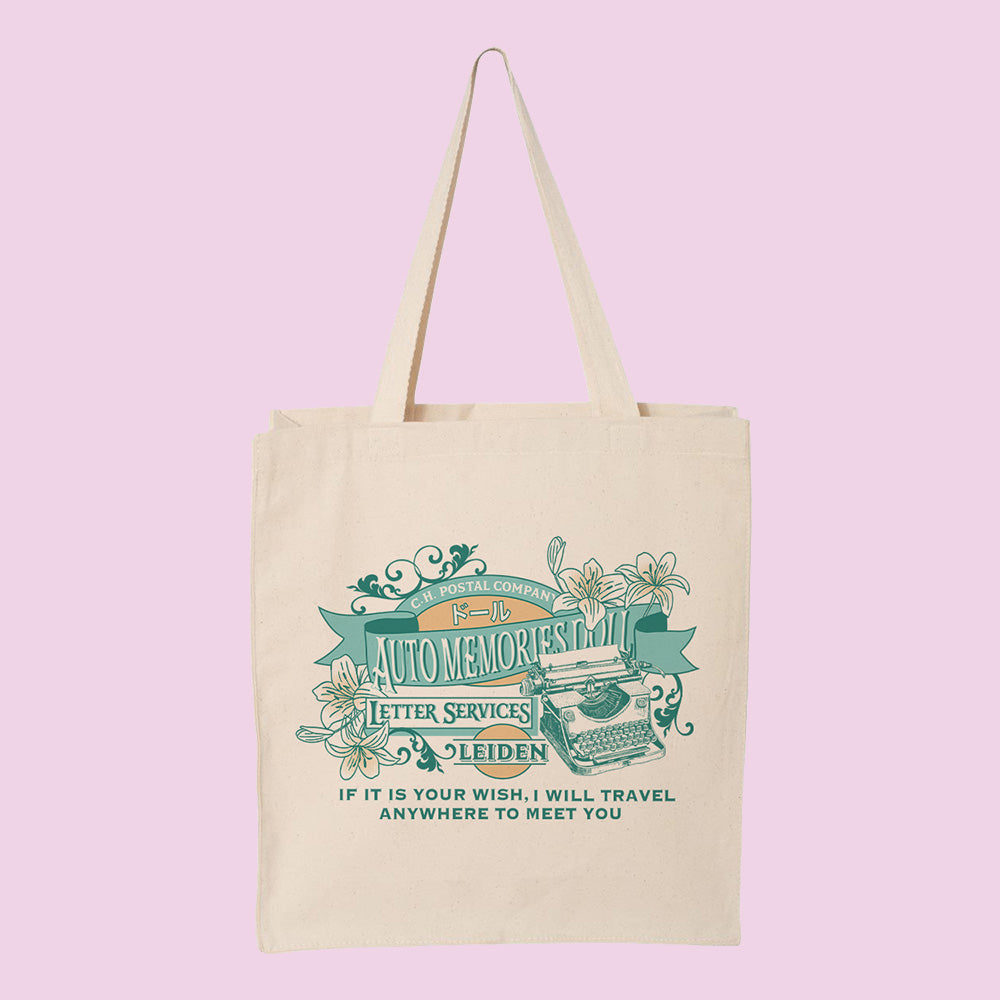 Auto Memories Doll Letter Services Tote Bag