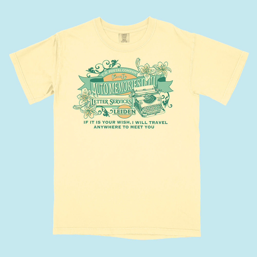 Auto Memories Doll Letter Services Comfort Colors T-Shirt