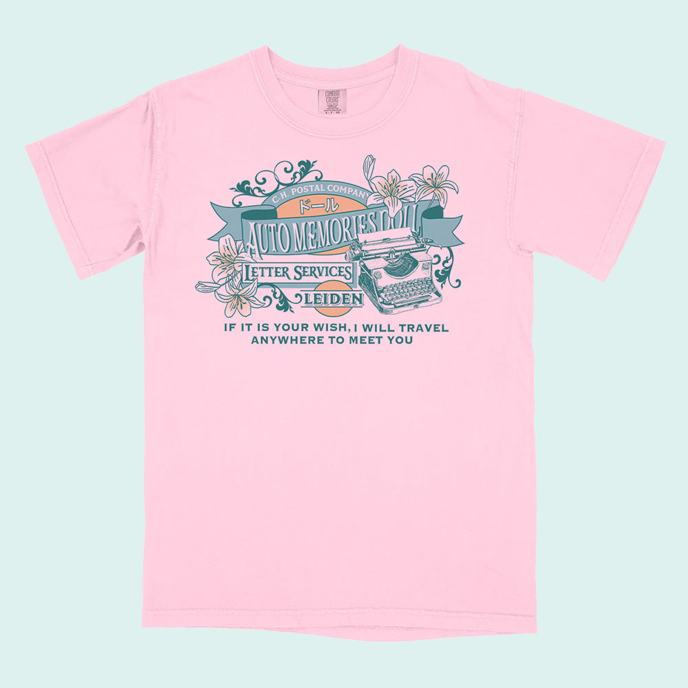Auto Memories Doll Letter Services Comfort Colors T-Shirt