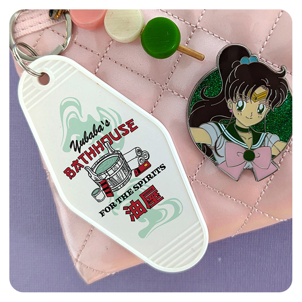 Yubaba's Bathhouse for the Spirits Keychain