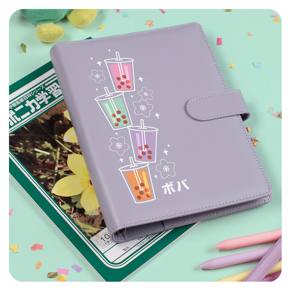 Boba Teas A5 Journal Binder