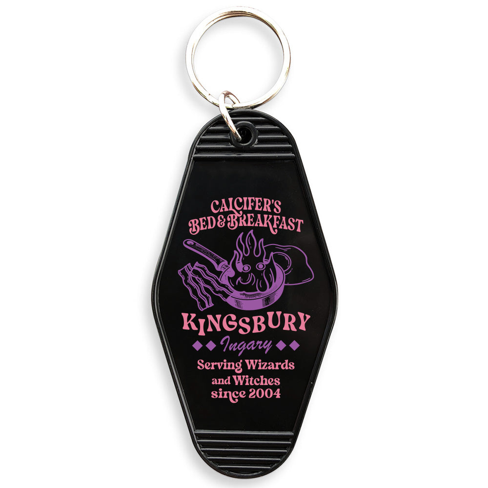 Calcifer's Bed and Breakfast Keychain