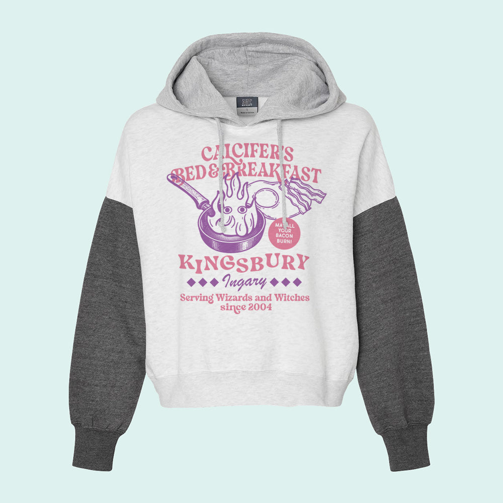 Calcifer's Bed and Breakfast Colorblock Hoodie
