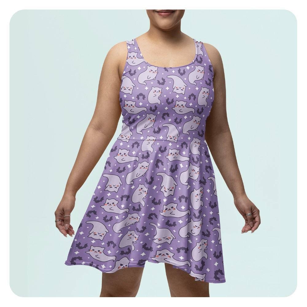 kawaii skater dress Skater Dress Kawaii Fashion Sewing Pattern // CUT/SEW