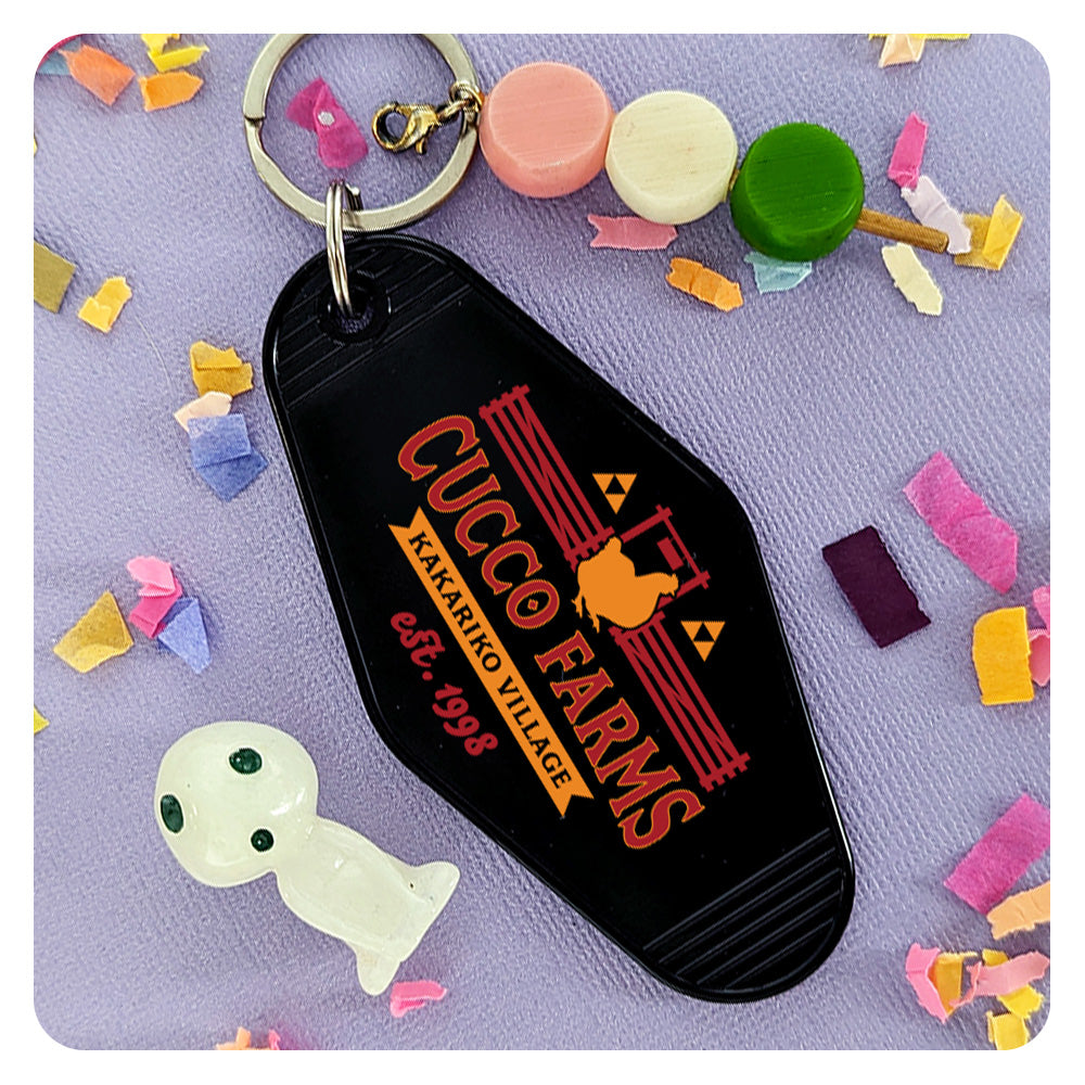 Cucco Farms Keychain