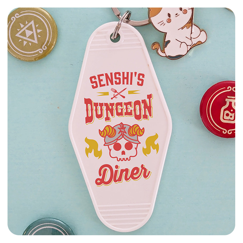 Senshi's Dungeon Diner Keychain