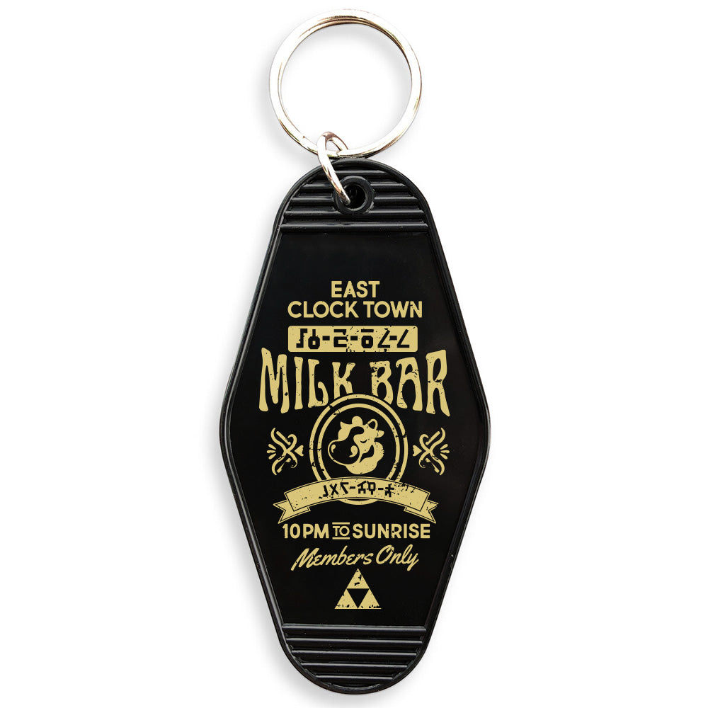 East Clock Town Milk Bar Keychain