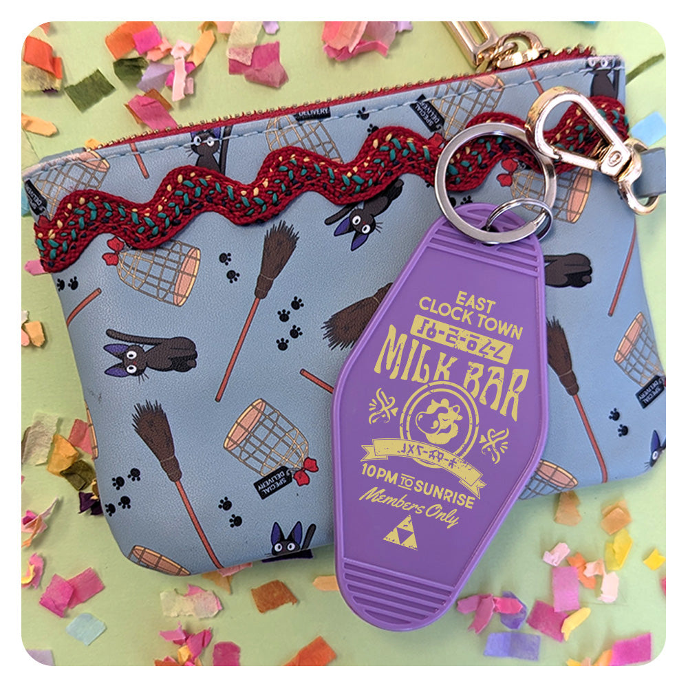 East Clock Town Milk Bar Keychain