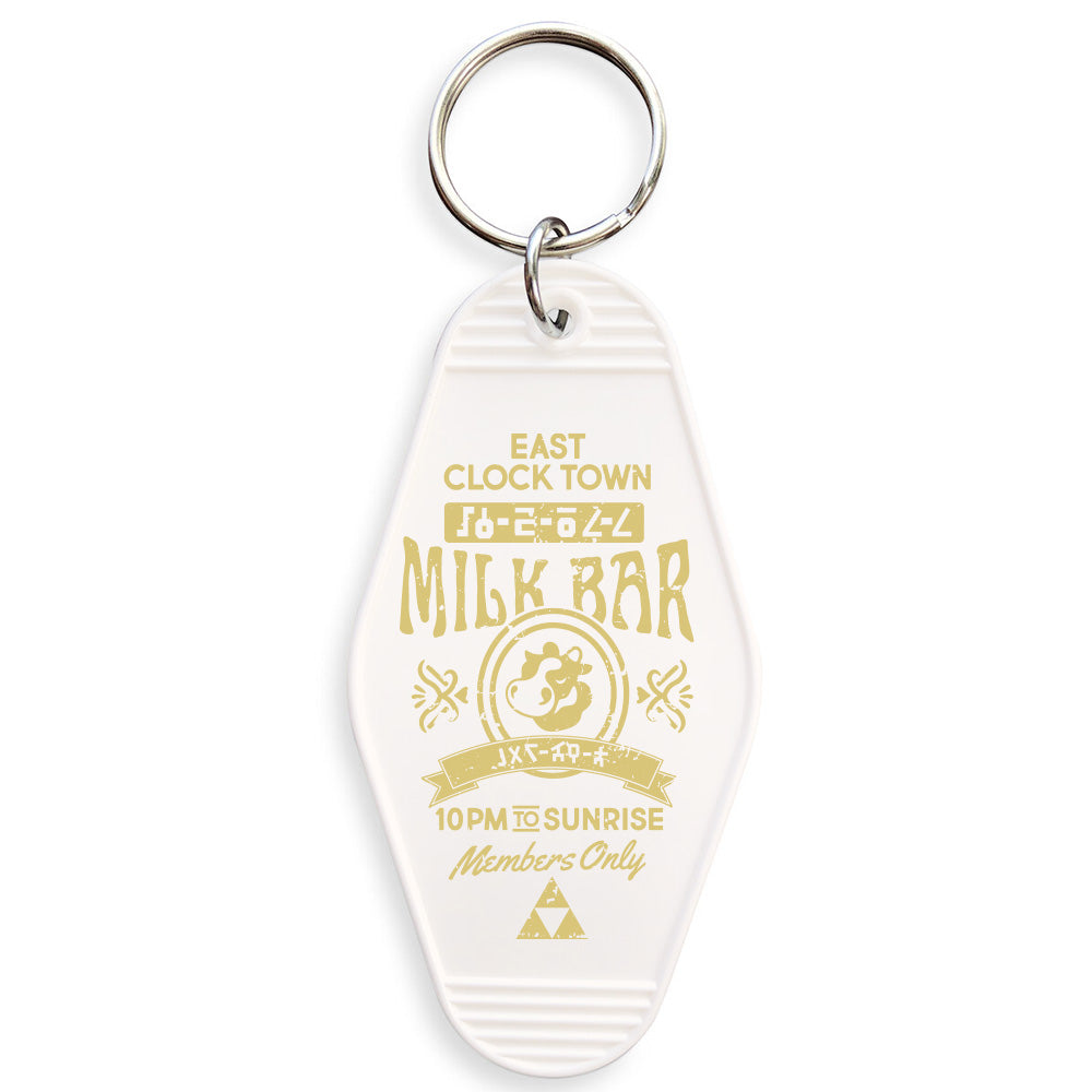 East Clock Town Milk Bar Keychain