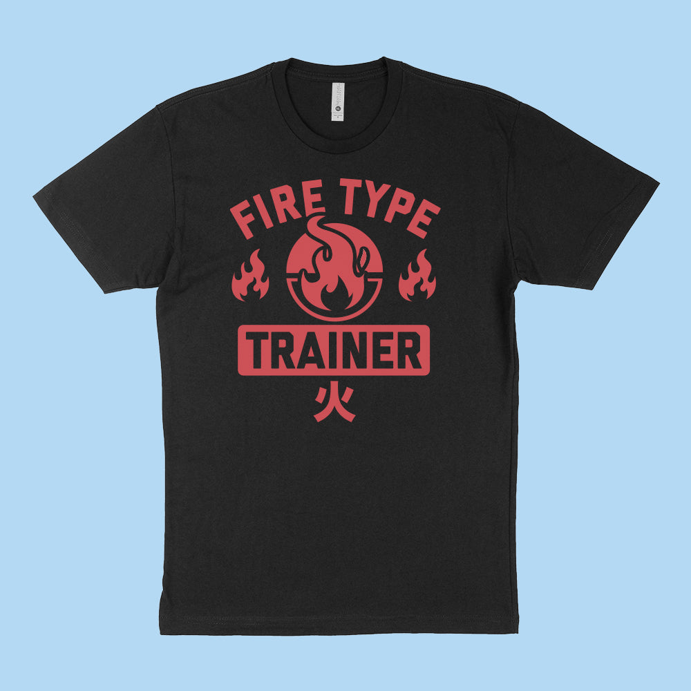 Fire Type Trainer T-Shirt