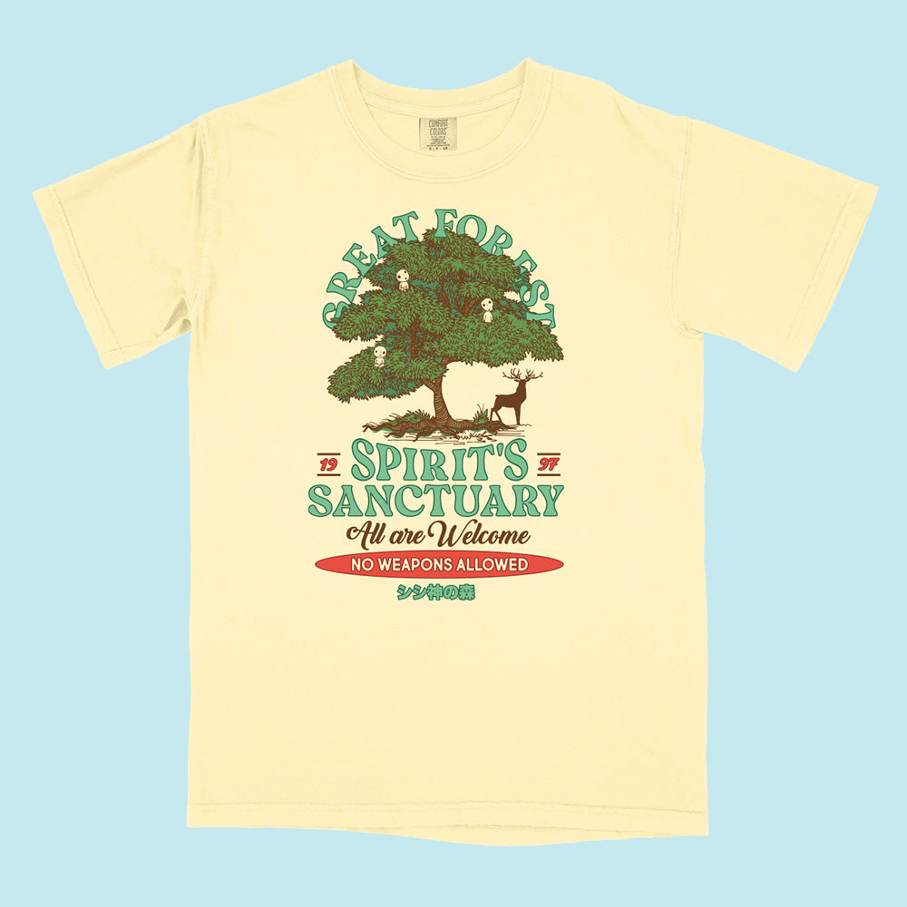 Great Forest Spirit's Sanctuary Comfort Colors T-Shirt