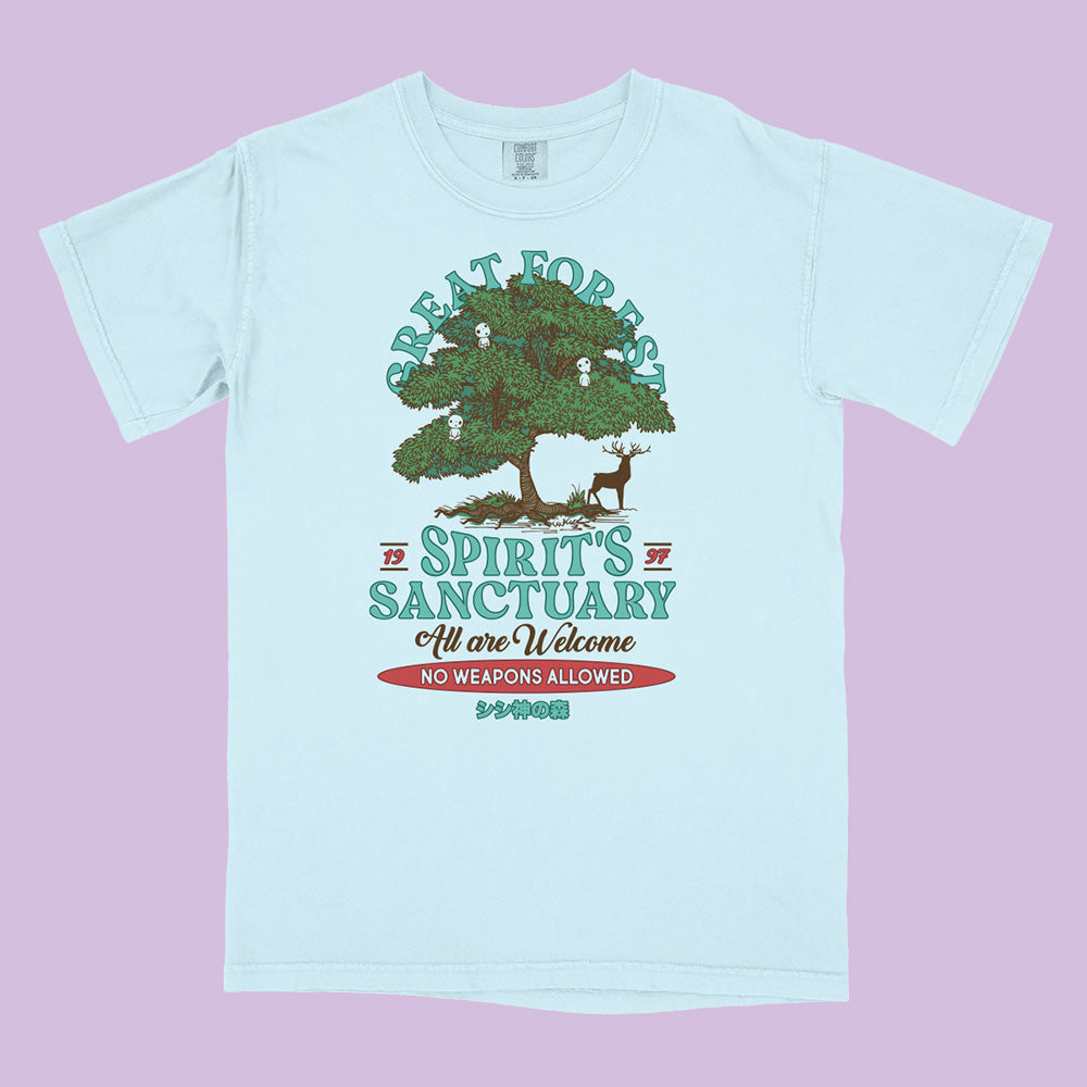 Great Forest Spirit's Sanctuary Comfort Colors T-Shirt