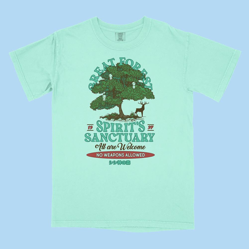 Great Forest Spirit's Sanctuary Comfort Colors T-Shirt