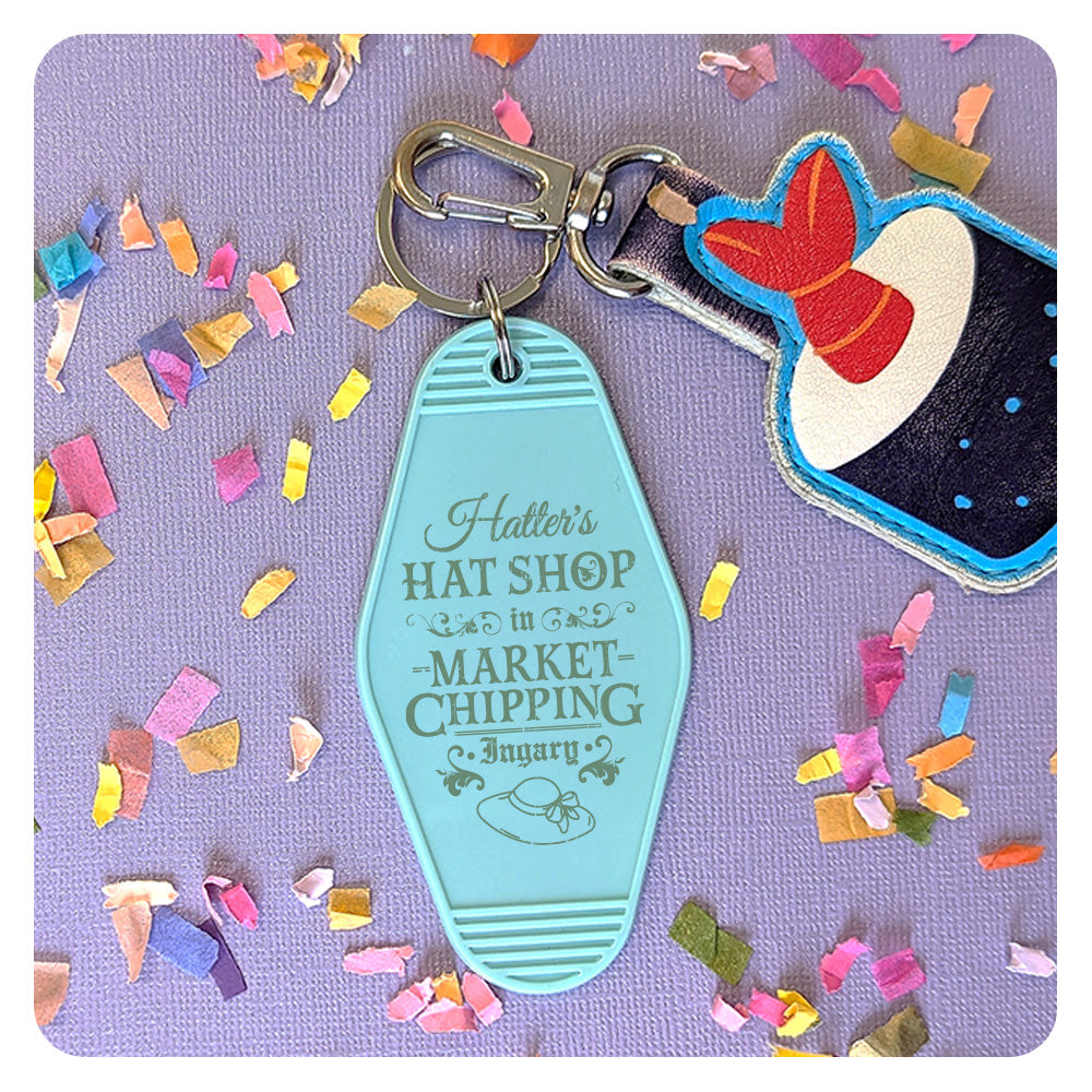 Hatter's Hat Shop Keychain