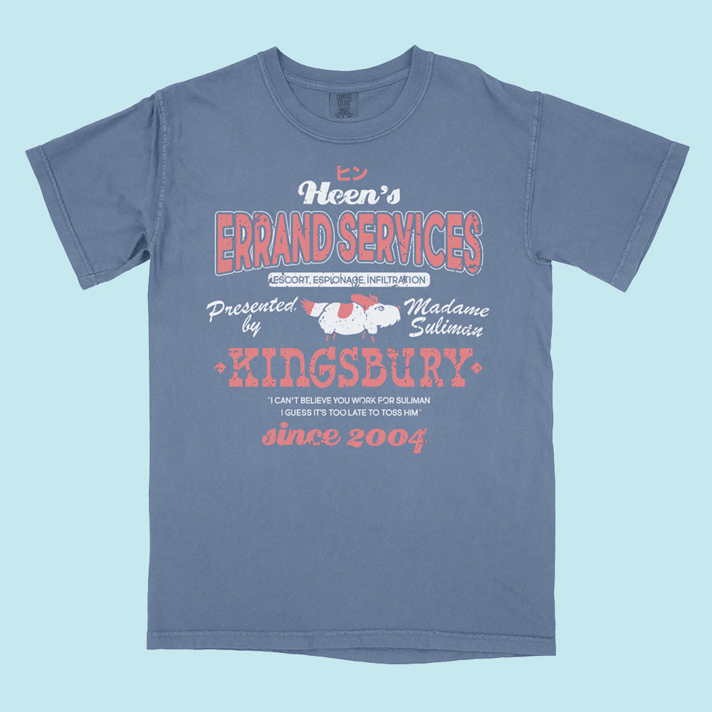 Heen's Errand Services Comfort Colors T-Shirt