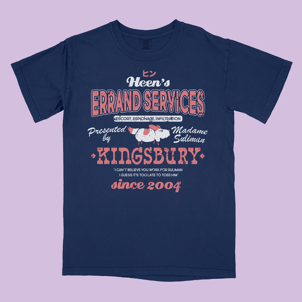 Heen's Errand Services Comfort Colors T-Shirt