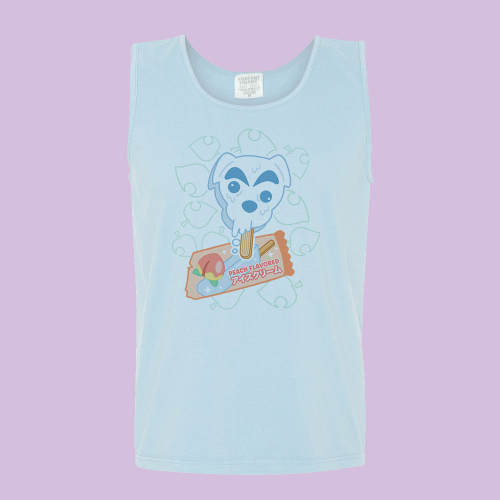 Musical Dog KK Slider Ice Cream Comfort Colors Tank Top