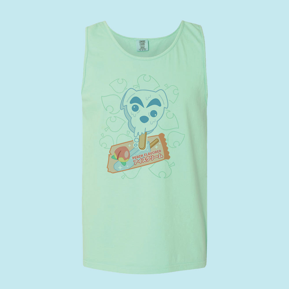 Musical Dog KK Slider Ice Cream Comfort Colors Tank Top