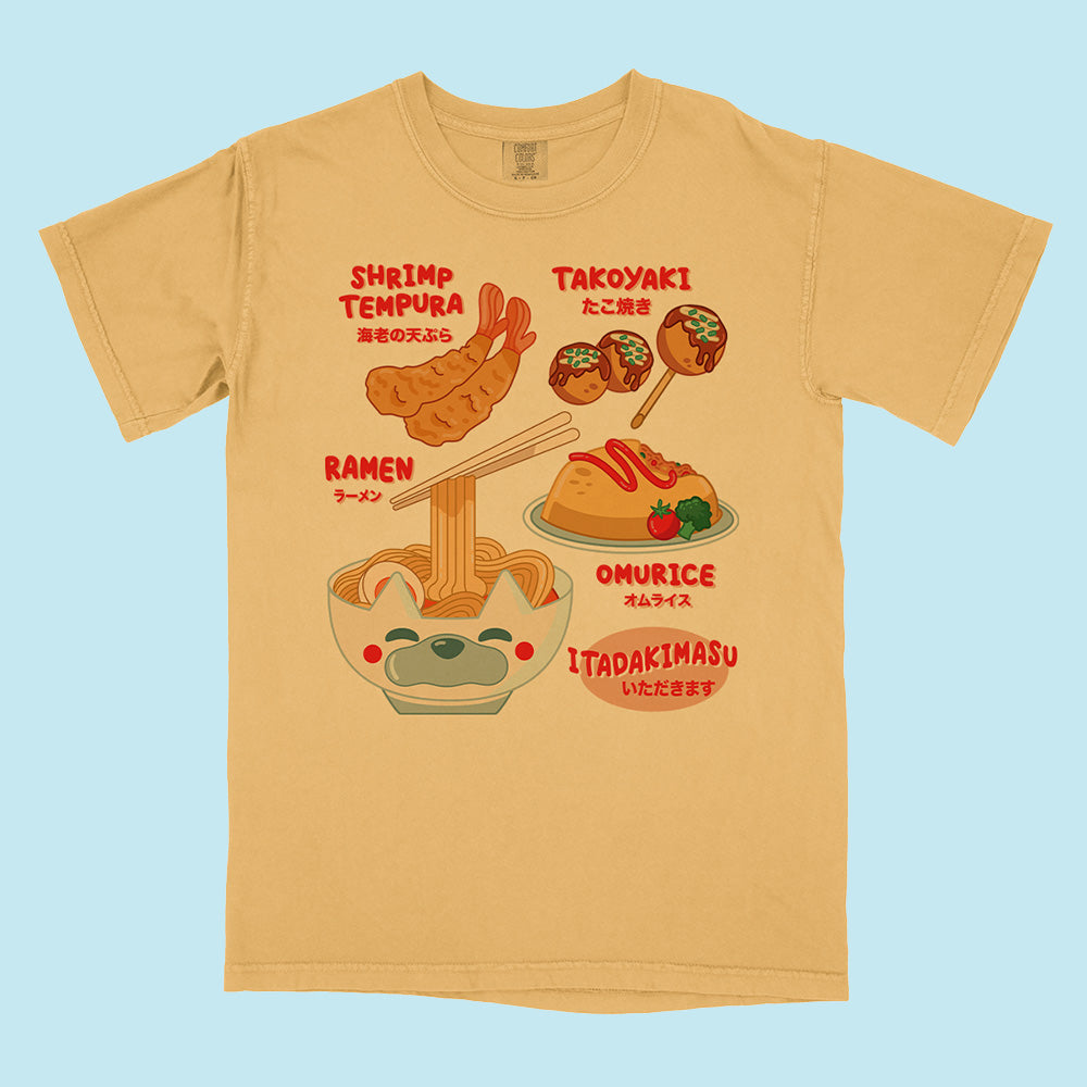 Kawaii Fried Foods Comfort Colors T-Shirt