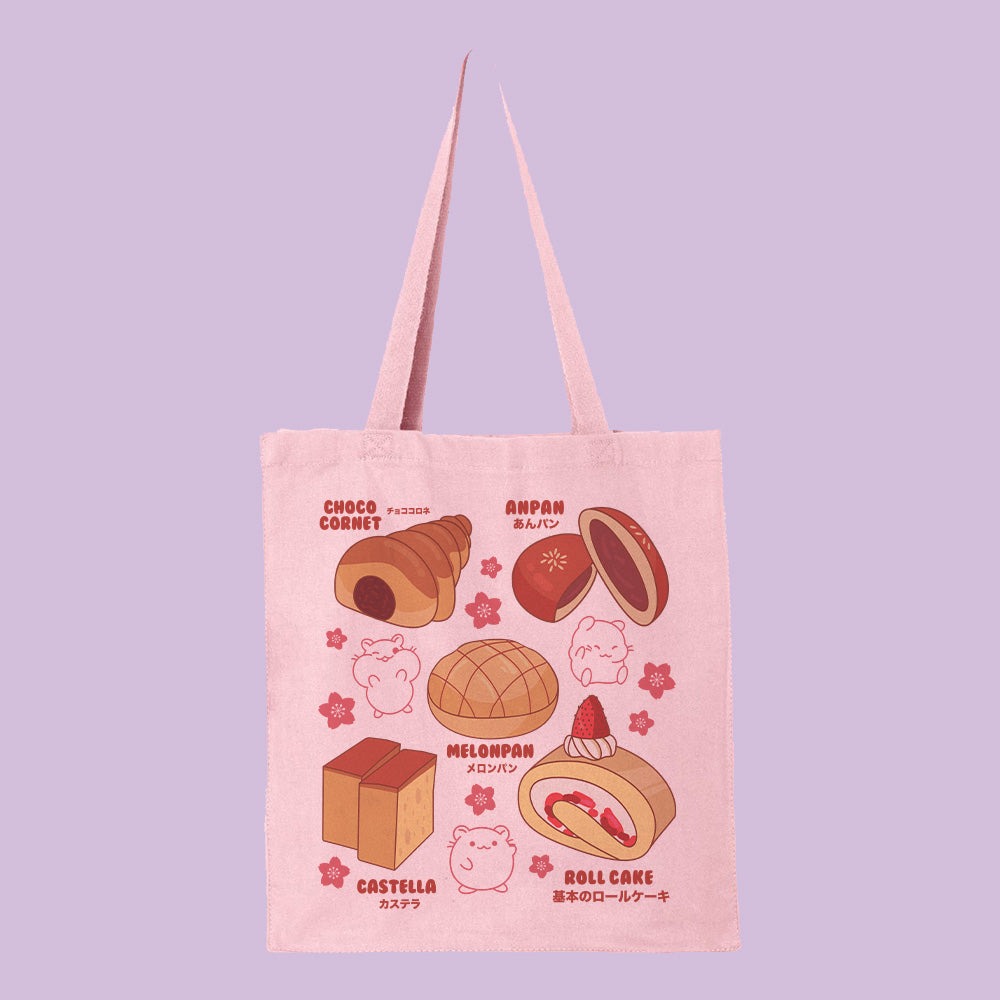 Kawaii Bakery Goods Tote Bag