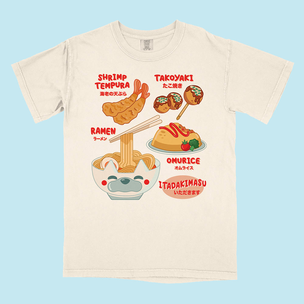 Kawaii Fried Foods Comfort Colors T-Shirt