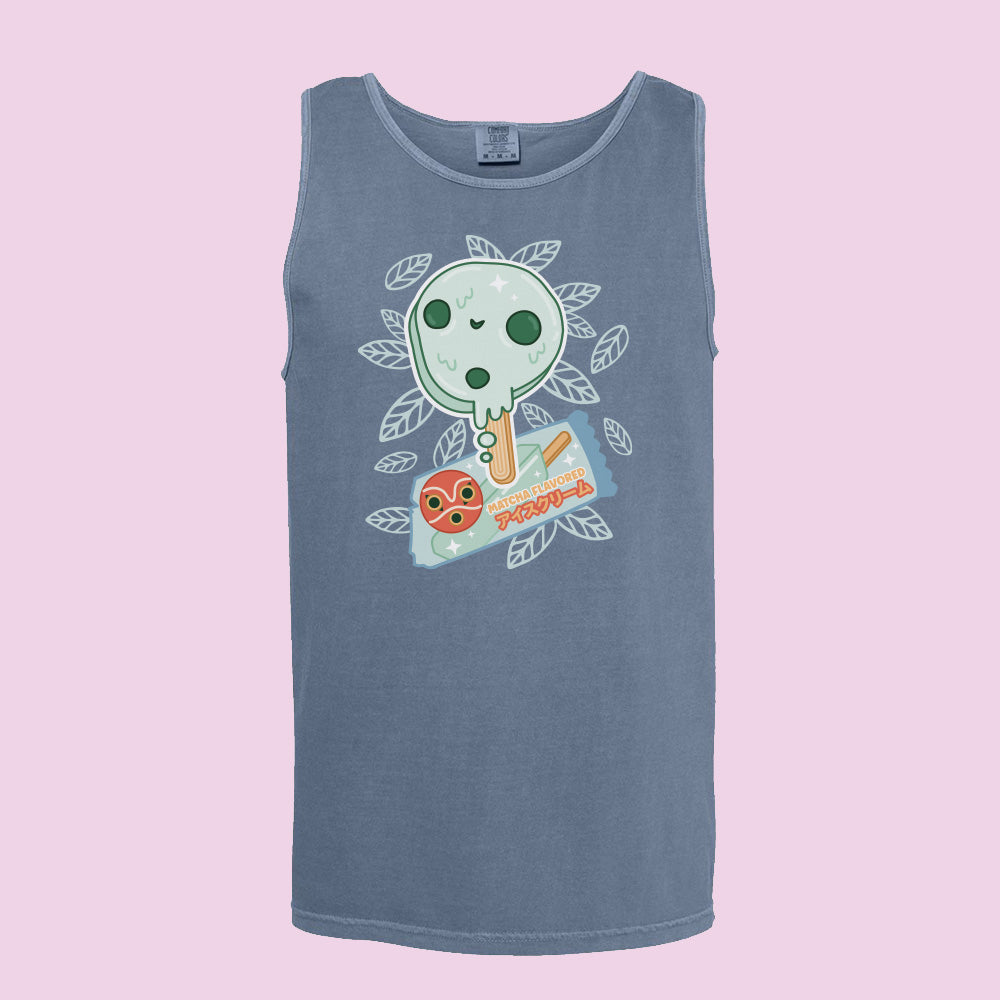 Forest Spirit Kodama Ice Cream Comfort Colors Tank Top