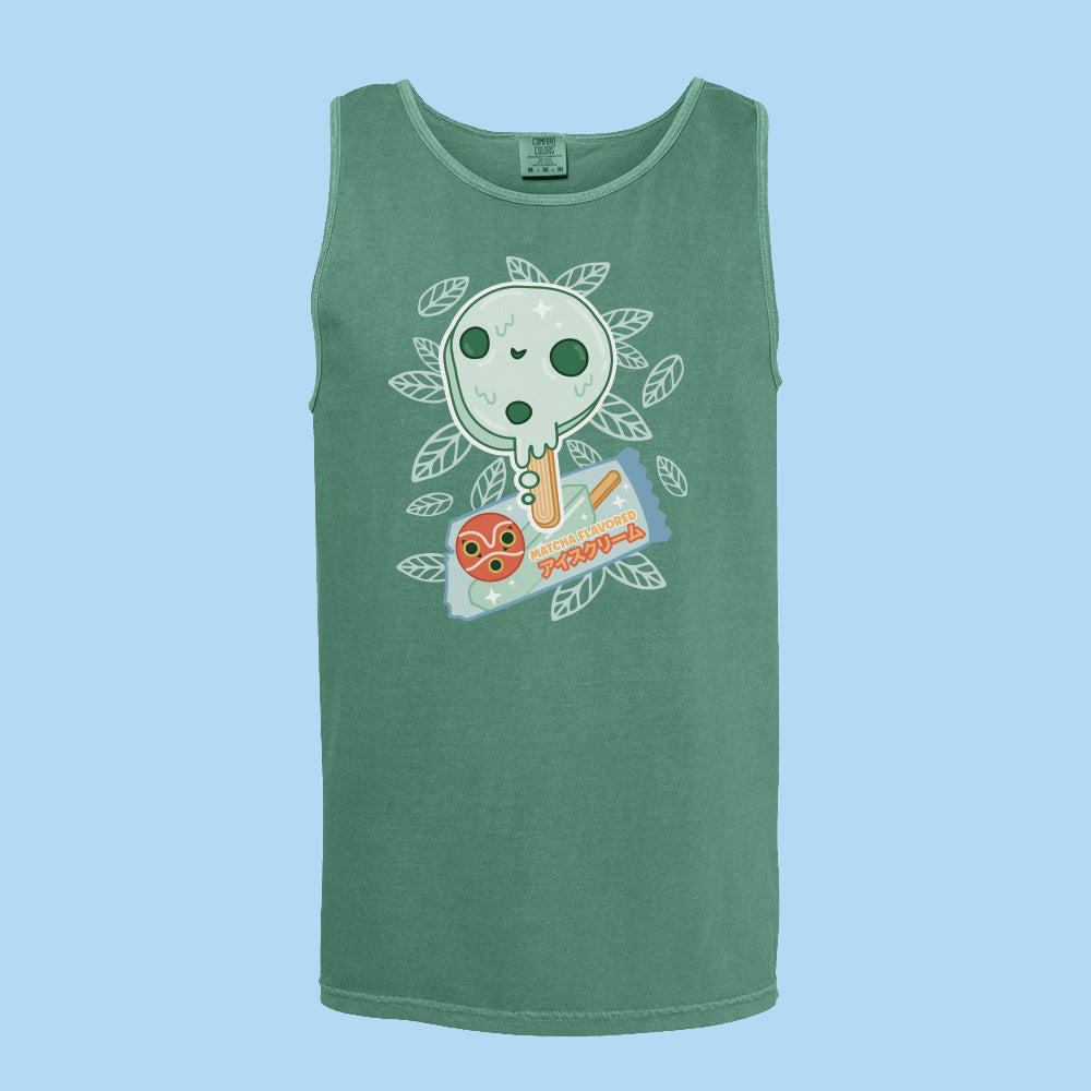 Forest Spirit Kodama Ice Cream Comfort Colors Tank Top
