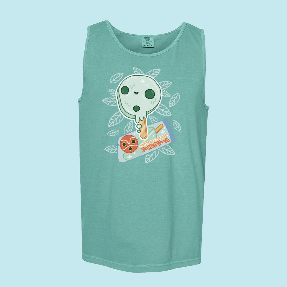 Forest Spirit Kodama Ice Cream Comfort Colors Tank Top