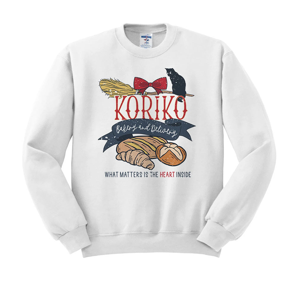 Koriko Delivery and Bakery Crewneck Sweatshirt