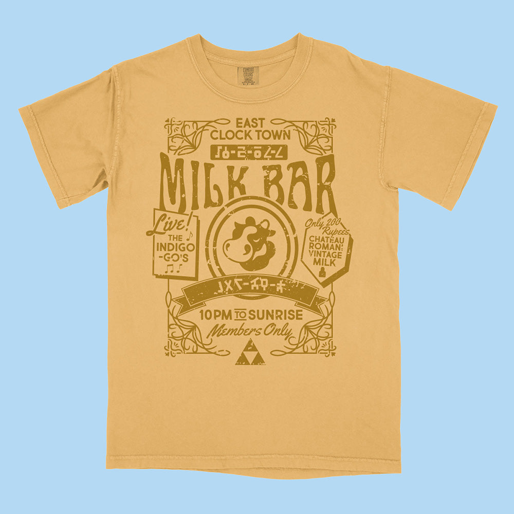 East Clock Town Milk Bar Comfort Colors T-Shirt