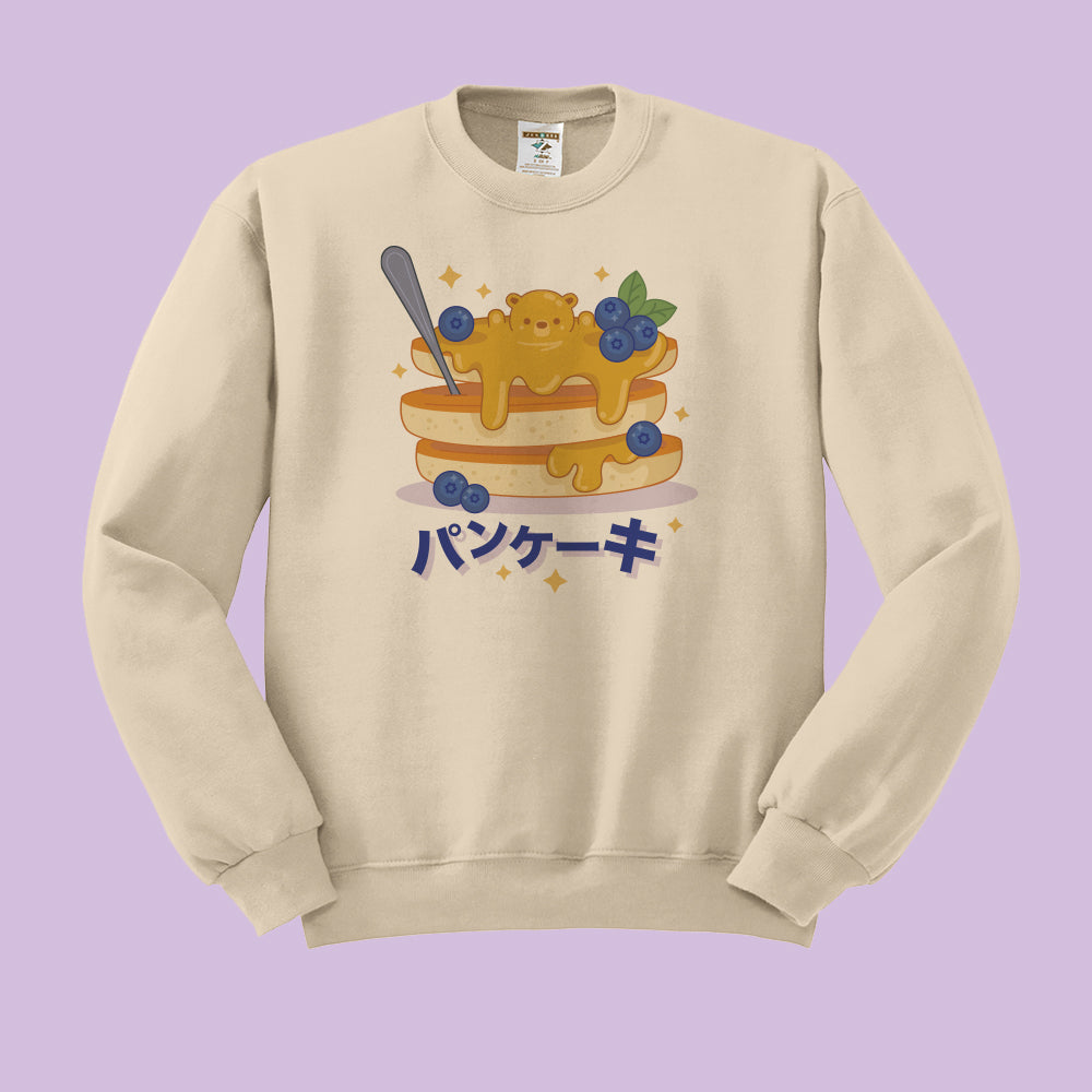 Pancake Bear Crewneck Sweatshirt