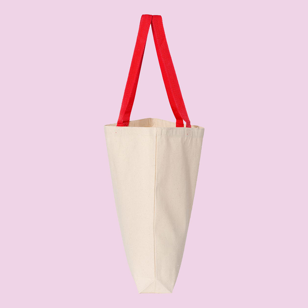 Ponyo's Seaside Ramen Contrast Handle Tote Bag