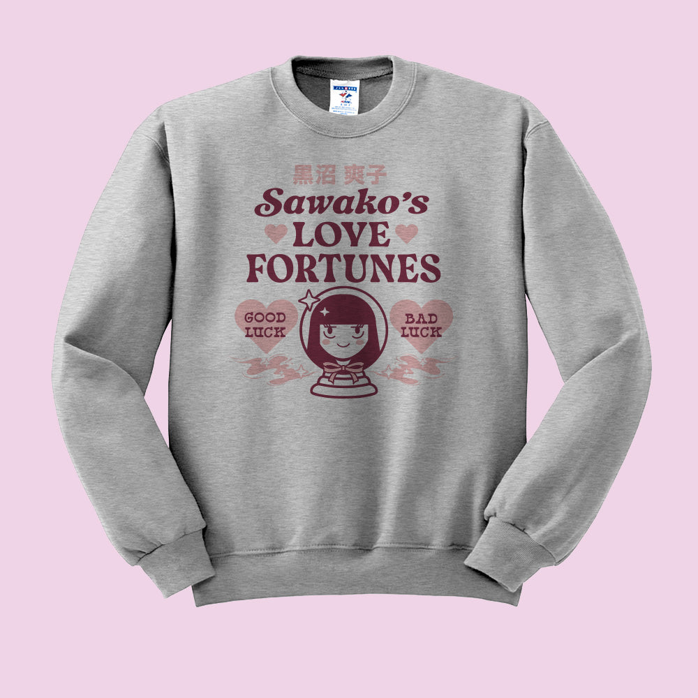 Sawako's Love Fortunes Crewneck Sweatshirt