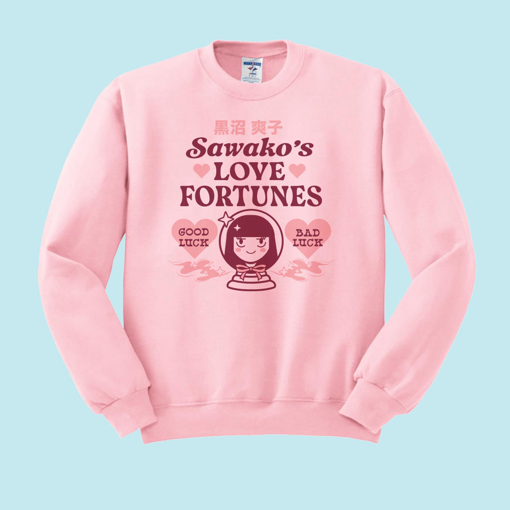 Sawako's Love Fortunes Crewneck Sweatshirt