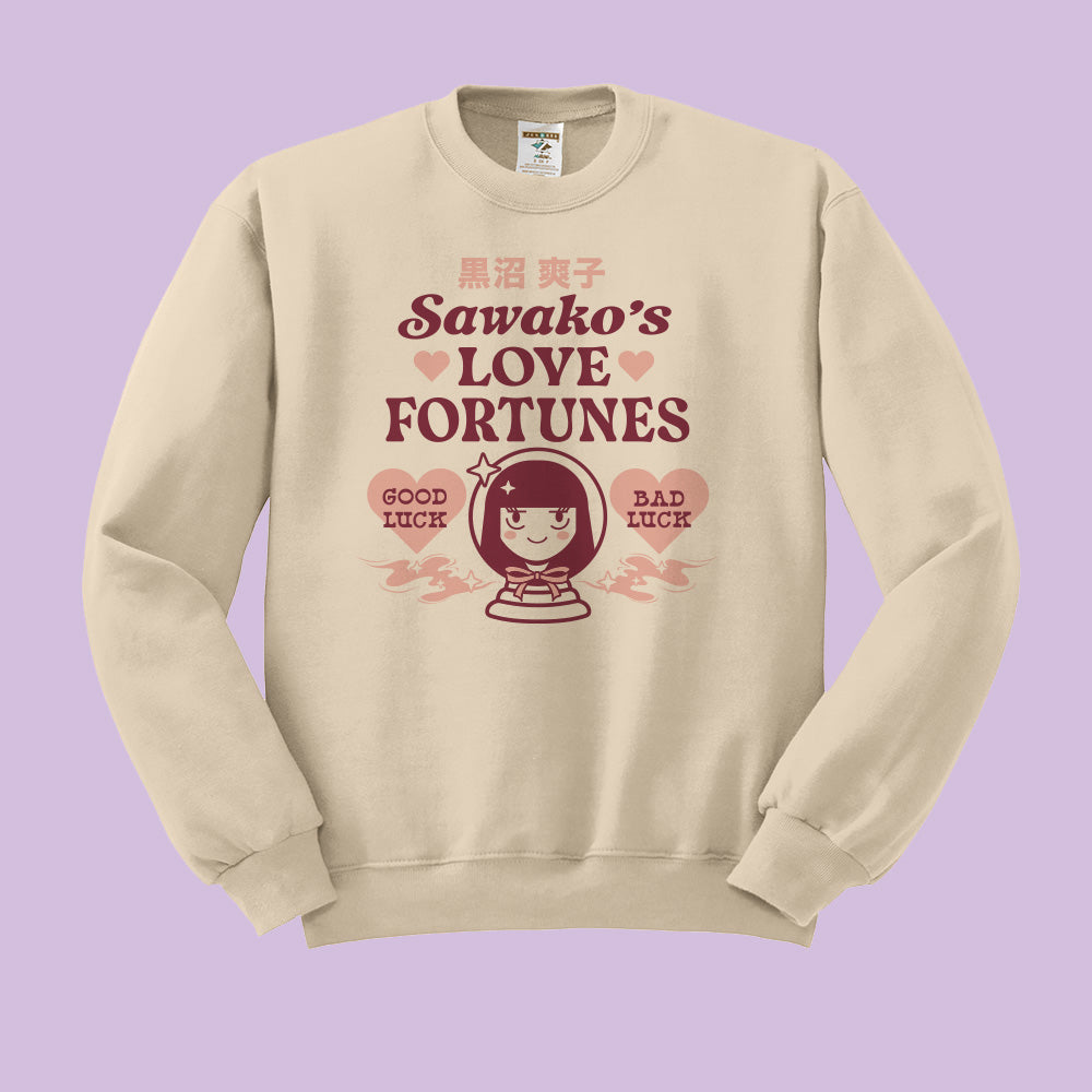 Sawako's Love Fortunes Crewneck Sweatshirt