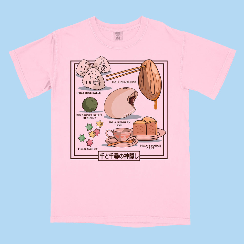 Spirit Bathhouse Chart Comfort Colors T-Shirt