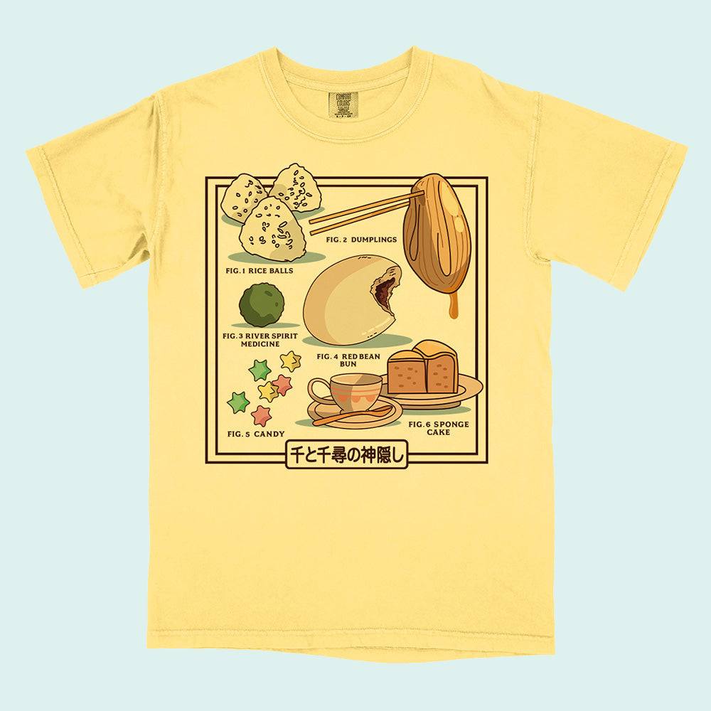 Spirit Bathhouse Chart Comfort Colors T-Shirt