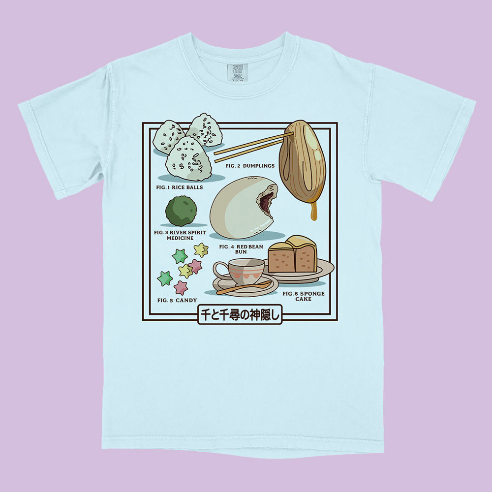Spirit Bathhouse Chart Comfort Colors T-Shirt