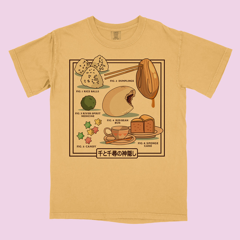 Spirit Bathhouse Chart Comfort Colors T-Shirt