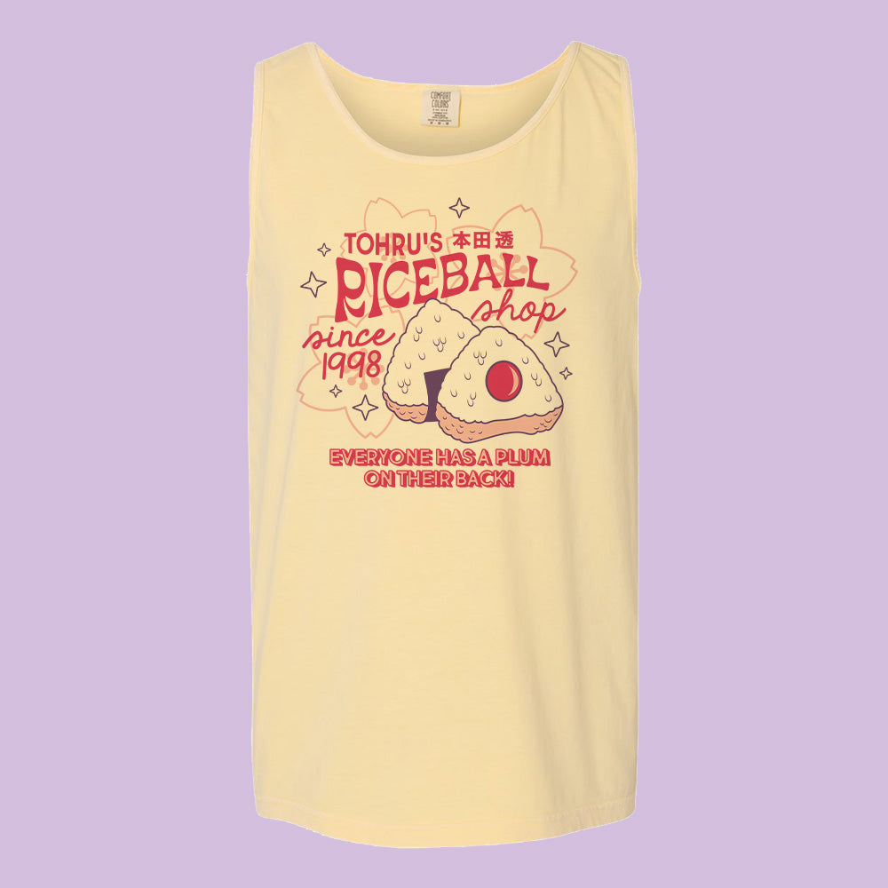 Tohru's Riceball Shop Comfort Colors Tank Top
