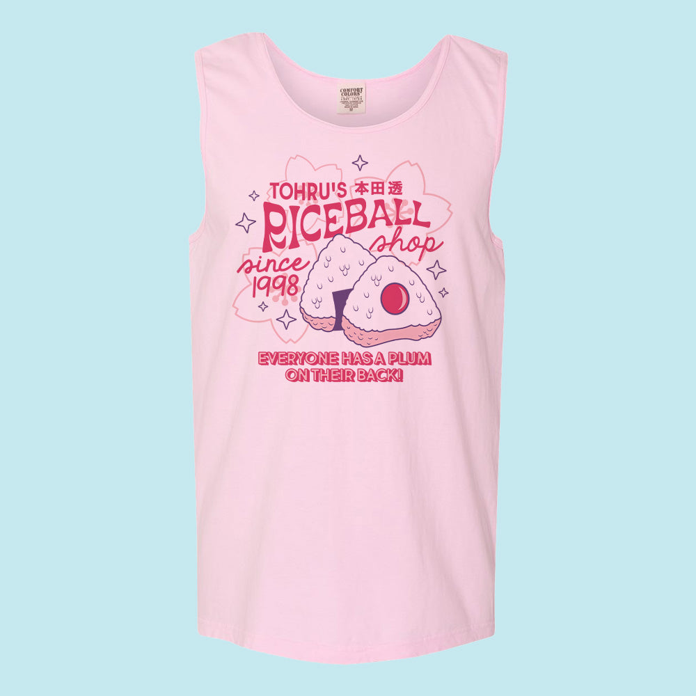 Tohru's Riceball Shop Comfort Colors Tank Top