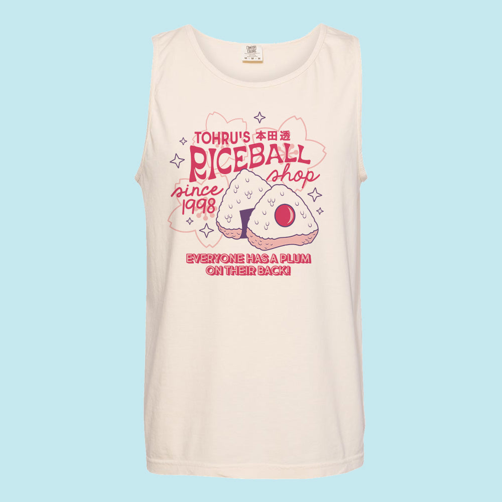 Tohru's Riceball Shop Comfort Colors Tank Top
