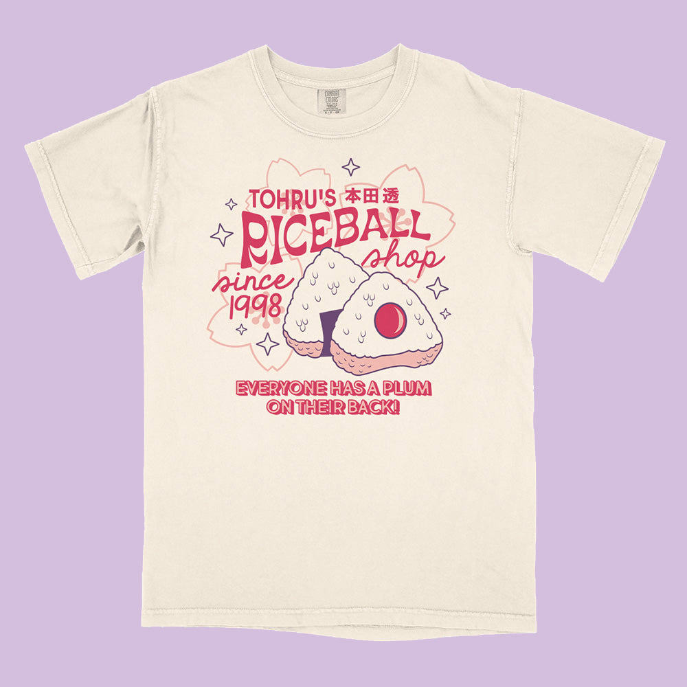 Tohru's Riceball Shop Comfort Colors T-Shirt