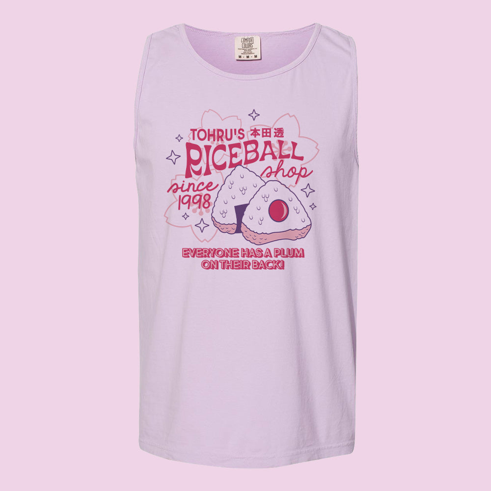 Tohru's Riceball Shop Comfort Colors Tank Top