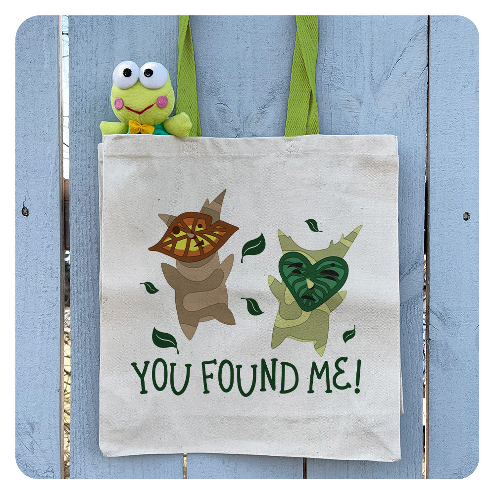 You Found Me Korok Contrast Handle Tote Bag