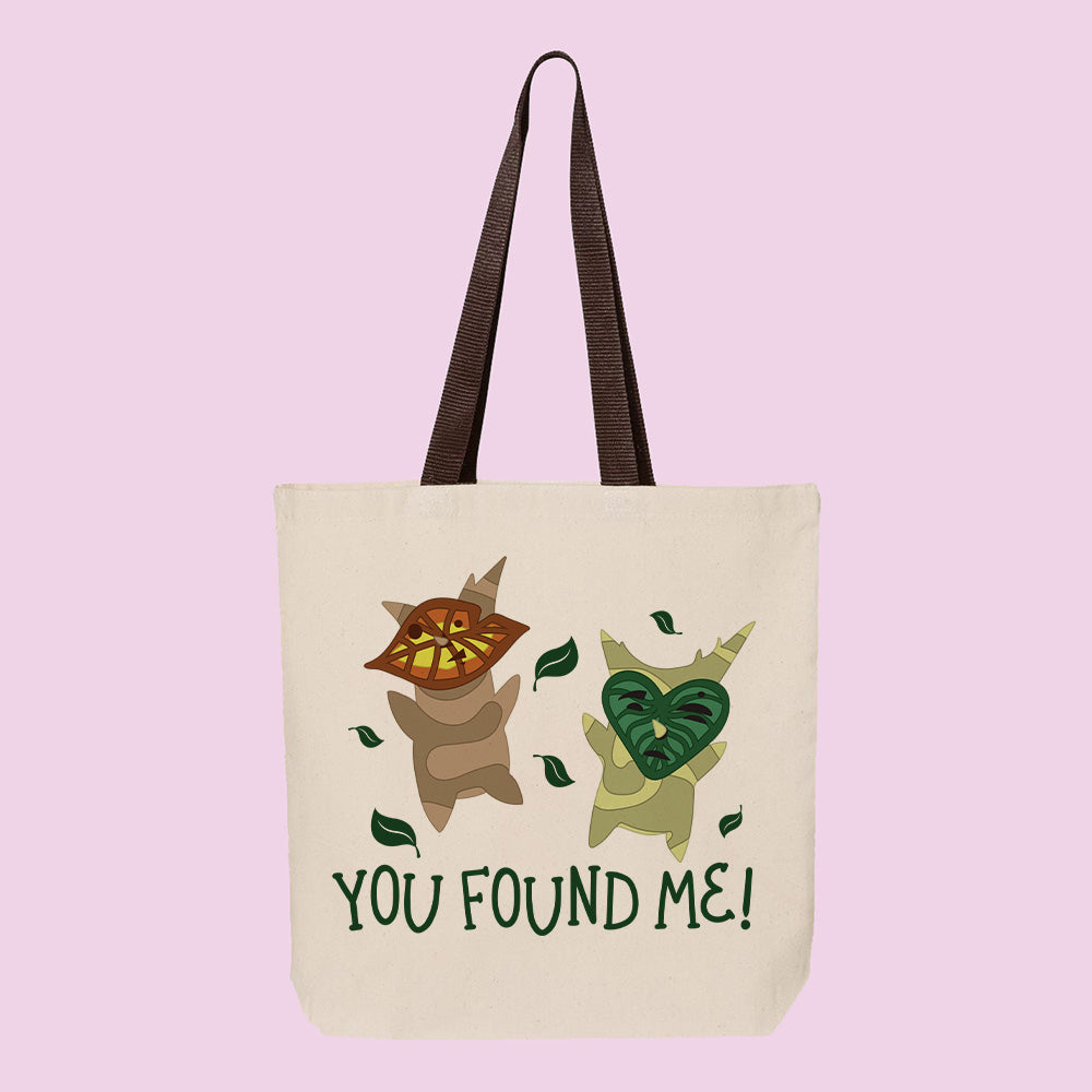 You Found Me Korok Contrast Handle Tote Bag