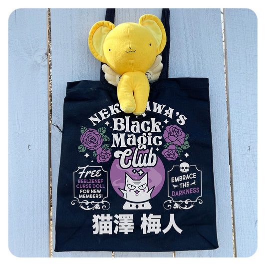 Nekozawa's Black Magic Club Tote Bag