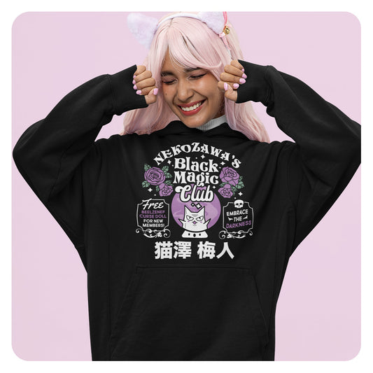 Nekozawa's Black Magic Club Hoodie