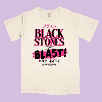 Black Stones Band Tee Comfort Colors T-Shirt