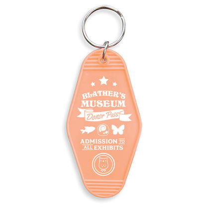 Blather's Museum Donor Pass Keychain